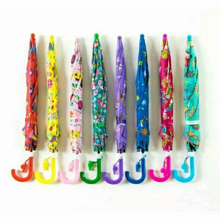 Payung Anak PVC Motif Lucu