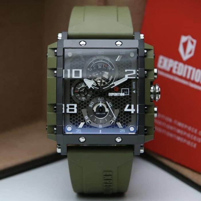 Expedition 6757 Man Green Rubber