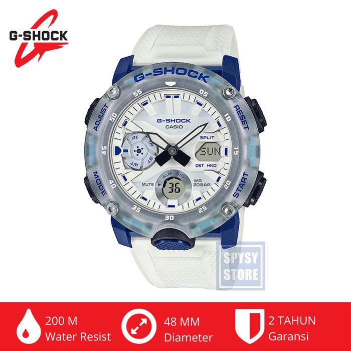 Casio G-Shock Ga-2000hc-7a Ga2000hc Jam Tangan Pria Dualtime Original