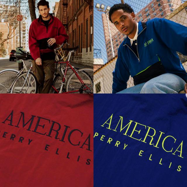 Jaket Popover Perry Ellis America Fall/Winter Colection Nylon Original