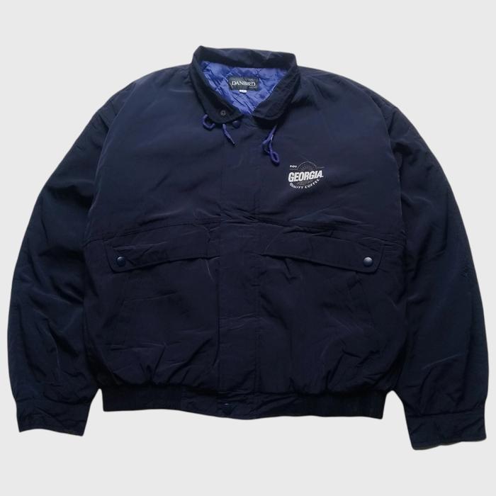 jaket outdoor vintage trucker danbird enjoy georgia padded jacket