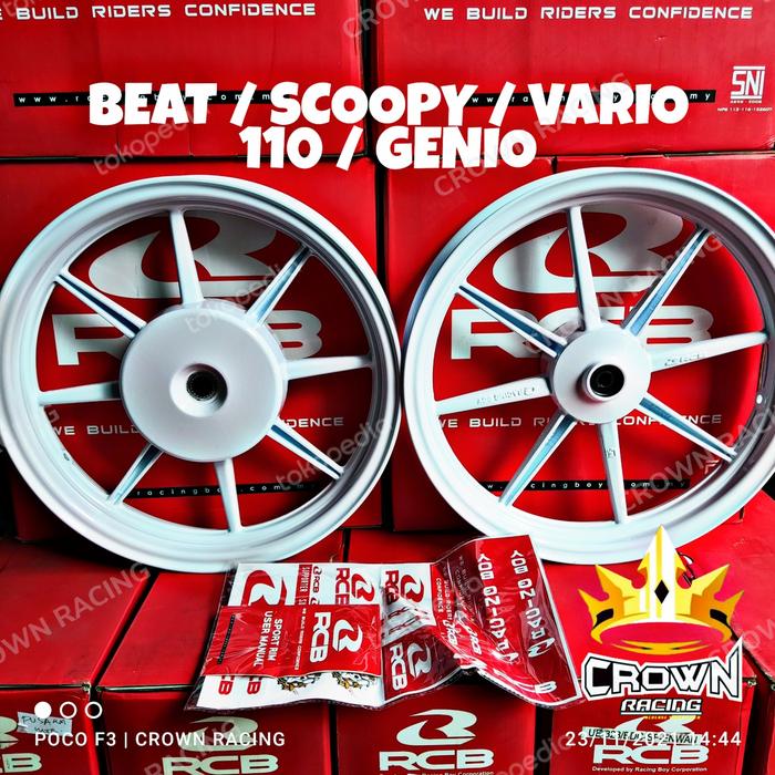 Velg RCB SP811 Ring 14 185 215 Beat / Scoopy / Vario 110 / Genio Motor Motorcycle