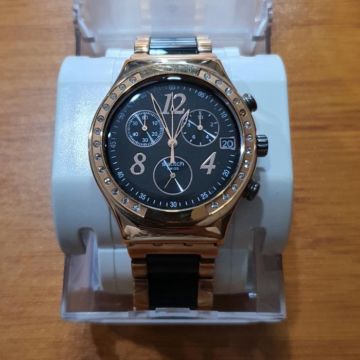 Jam Tangan Swatch Irony Scuba 200 Chrono murmer - eta barang campur