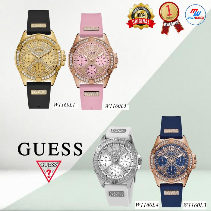 JAM TANGAN GUESS [W1160L1][W1160L3][W1160L4][W1160L5] Original 100%