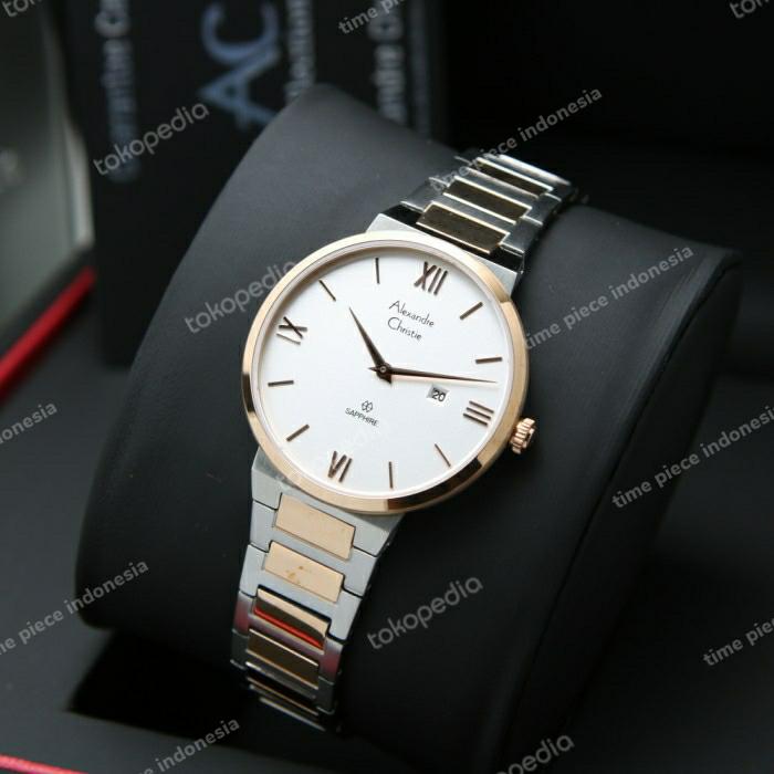 Alexandre Christie AC 8564 / AC 8564LD Silver Kombi Original&Garansi