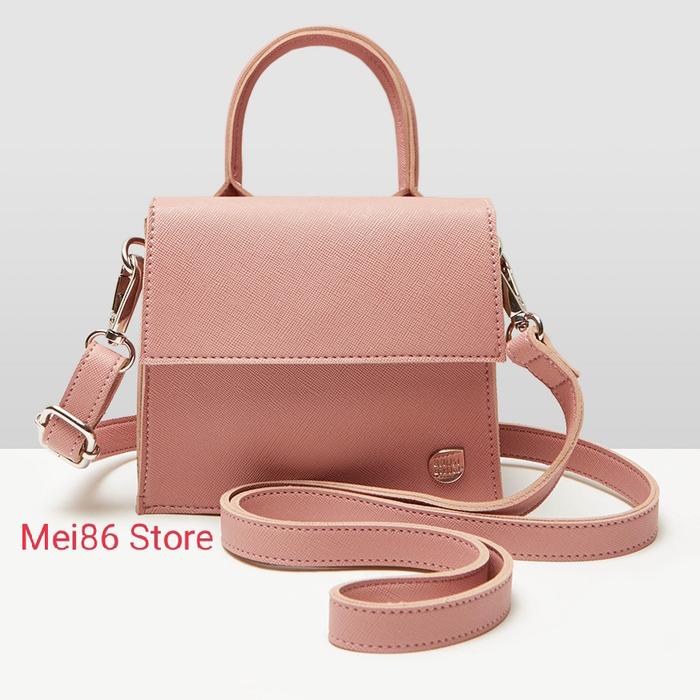 Tas Selempang Mini Wanita Kynda Dusty Pink Brunbrun Paris