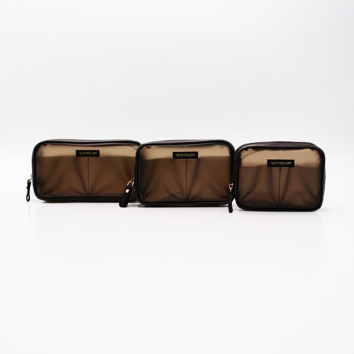 Drenbellony CLAIRE Pouch Organizer PVC Mika - Pouch Kosmetik - Dompet Mika Wanita