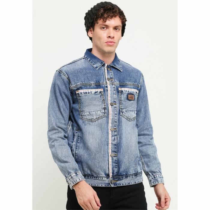 LOIS JEANS - JAKET DENIM PRIA ORIGINAL- Denim Jacket MJF135SV