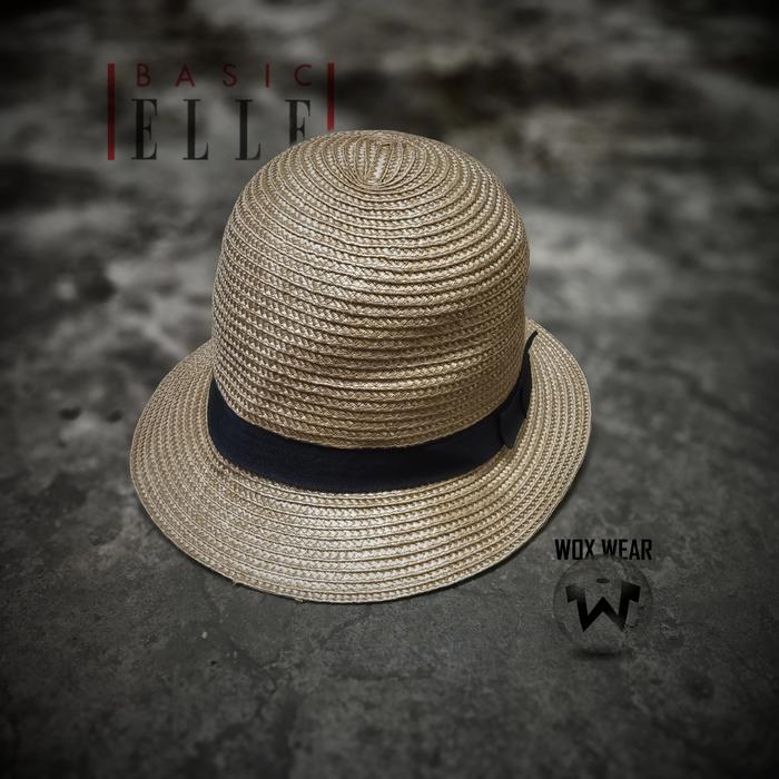 Topi Jerami BASIC ELLE Preloved