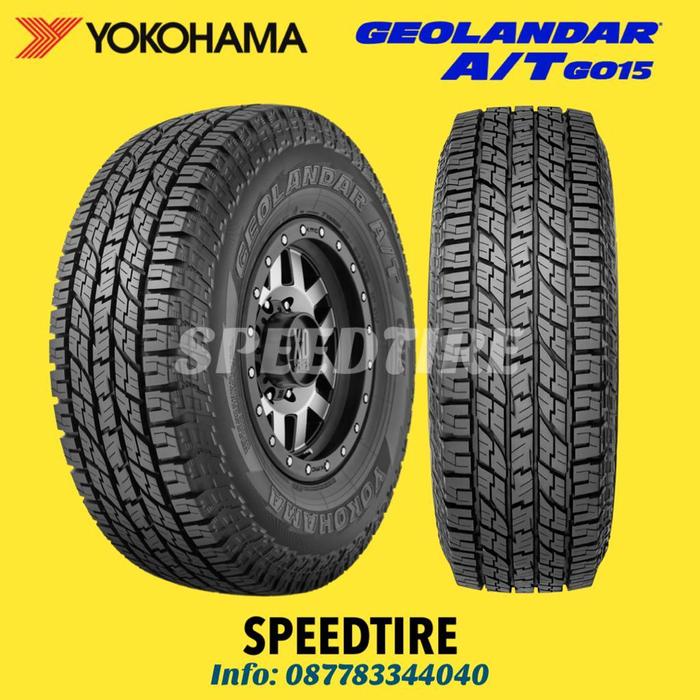 Ban Mobil 265/60 R18 Yokohama Geolandar G015 AT Thailand Pajero Fortuner R18
