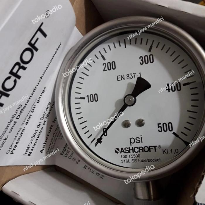 ASHCROFT pressure gauge 5000 psi