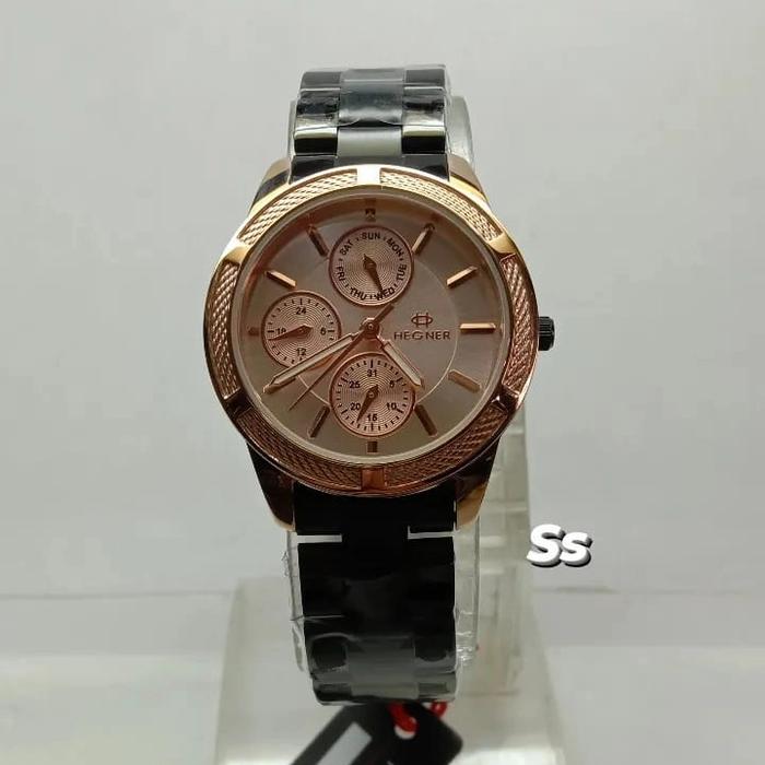 HEGNER HW 1669 L/jam hegner daytona/hegner wanita analog