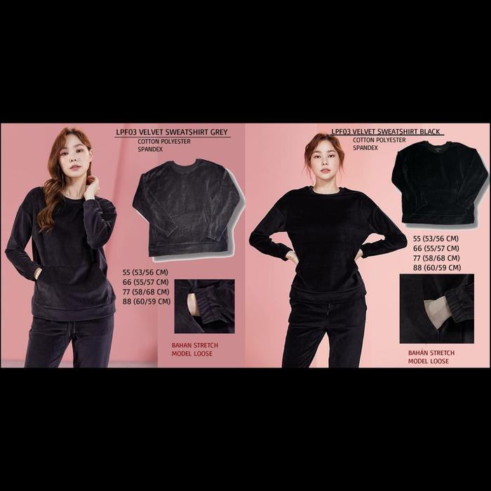 Sweatshirt Lapiaf Du Marais Velvet LPF03