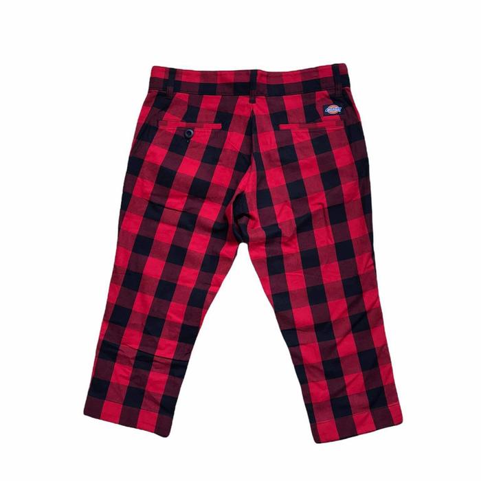 celana dickies tartan shortpants