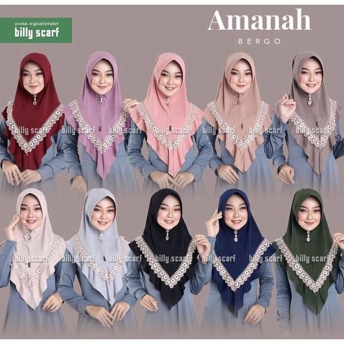 Amanah Bergo by Billy Scarf