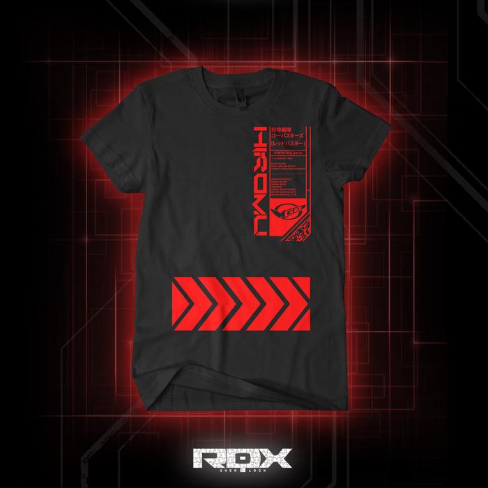Kaos Red Buster Hiromu Sakurada Tokumei Sentai Go-Buster