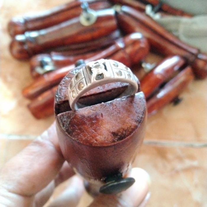 pegangan cincin biju pegangan kayu cincin
