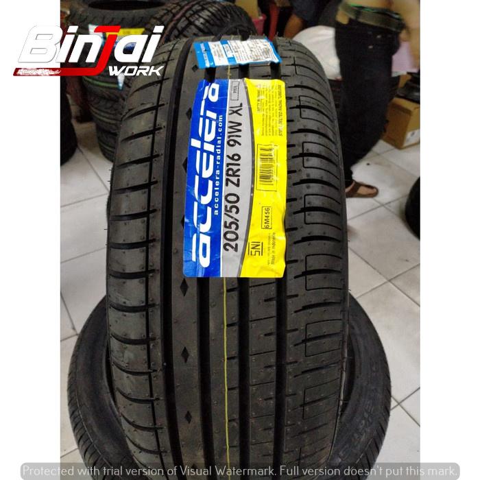 Ban Mobil MURAH Tubles Ring 16 ACCELERA PHI-R 205 50 R16 Bukan Dunlop