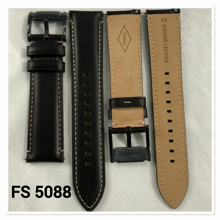 Strap Tali Kulit Fossil FS 5088 4735 4991 5437 4835 Grant 22mm Ori
