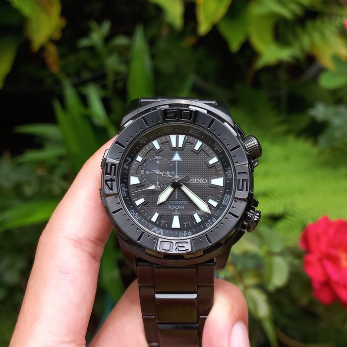 Seiko SSA051 Black 4R37-00F0 Automatic Watch