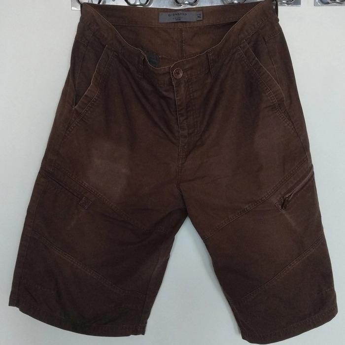 Celana Pendek Cargo Santai Trendy Giordano Khakis No. 36 Original