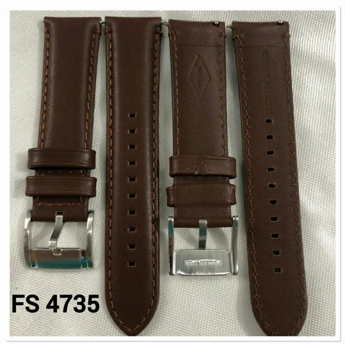 Strap Tali Kulit Fossil FS 5061 4735 4991 5437 4835 Grant 22mm Ori