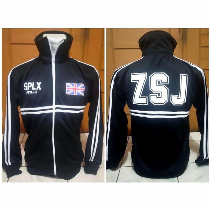 Jaket Zack Sabre Jr - NJPW AEW UFC WWE Limited Edition - Cowok, Distro, Hoodie, Hitam, Pria, Crewnec