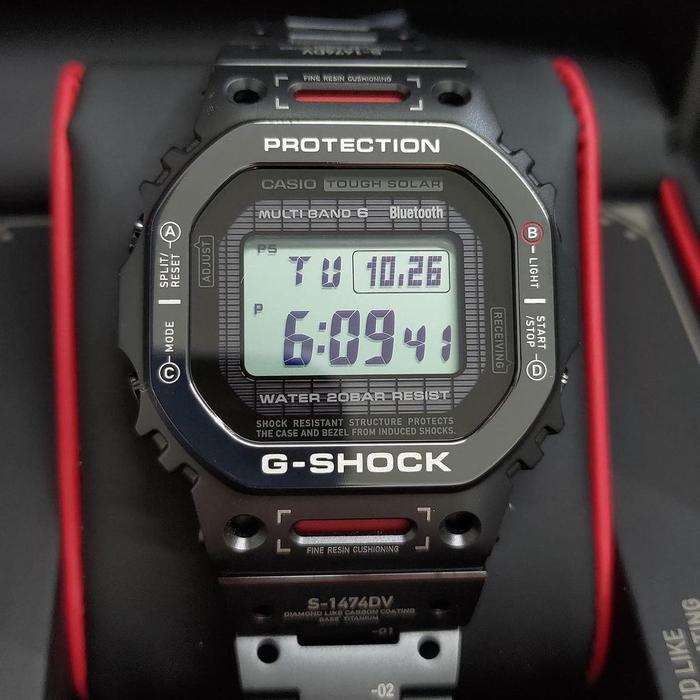 Casio G-shock GMW-B5000TVA-1DR GMW-B5000TVA-1 GMWB5000TVA LIMITED