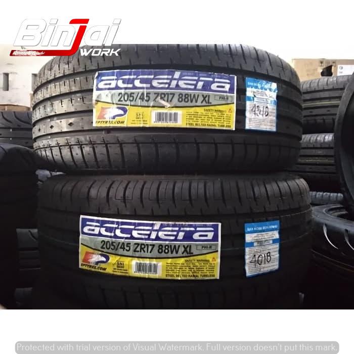 Ban Mobil Ring 17 Tubles ACCELERA PHI-R 205 45 R17 Bukan Dunlop MURAH