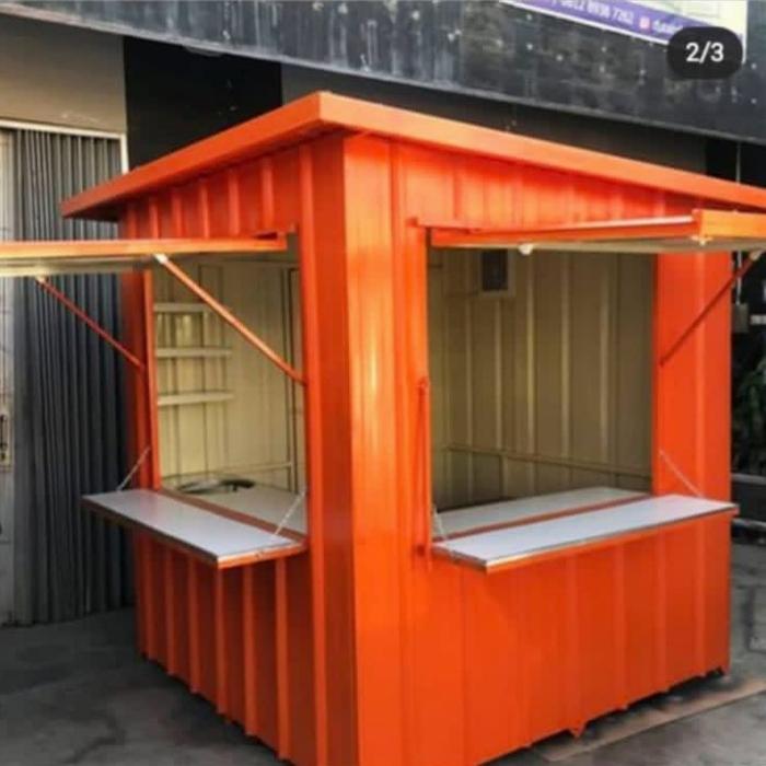 Warung Kontainer - Boot Kontainer - Gerobak Warung Kontainer - Boot