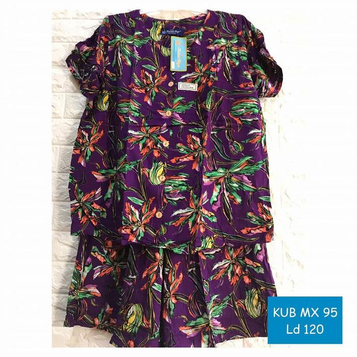 STELAN KULOT BABYDOLL KENCANA UNGU LABEL BIRU ORIGINAL