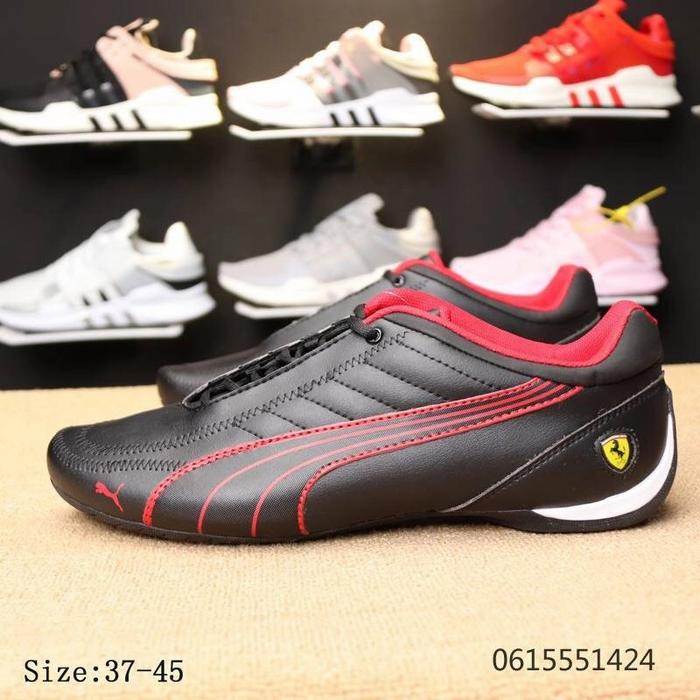 Sepatu Puma Ferrari SF Future Kart Cat Original Black Red