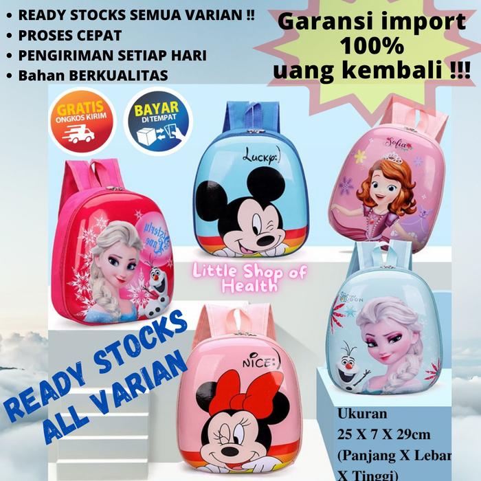 Tas ransel Disney Asli Import