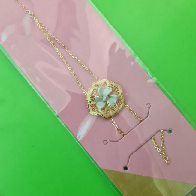 GELANG SERUT 2 LAYER BUNGA KERAWANG YURI UBS 375/8K