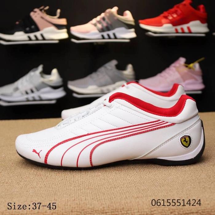 Sepatu Puma Ferrari SF Future Kart Cat Original White Red