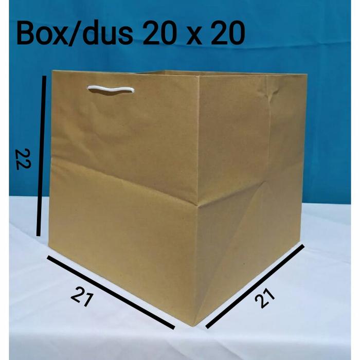 Box Nasi/Snack 20x 20/ kotak nasi/ kotak Snack/ besek/ hajatan/ hadia