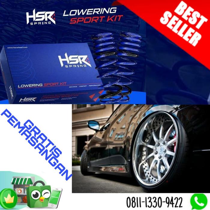 LOWERING KIT HSR SUZUKI ERTIGA 2018-2020