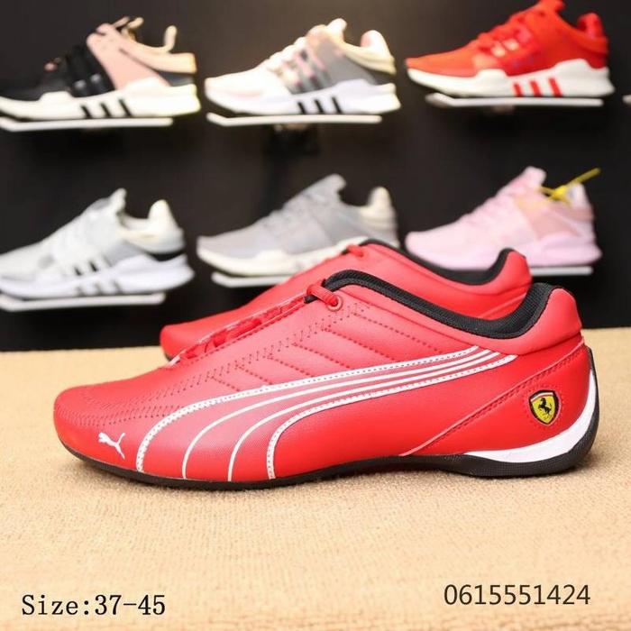 Sepatu Puma Ferrari SF Future Kart Cat Original Red White