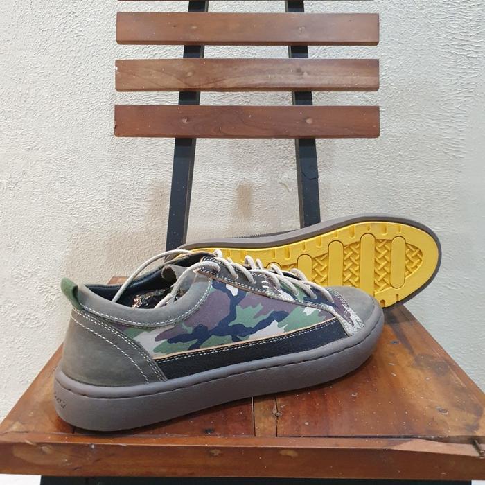 SEPATU EXODOS57 LAMPERO LOW CAMO | SEPATU LOKAL