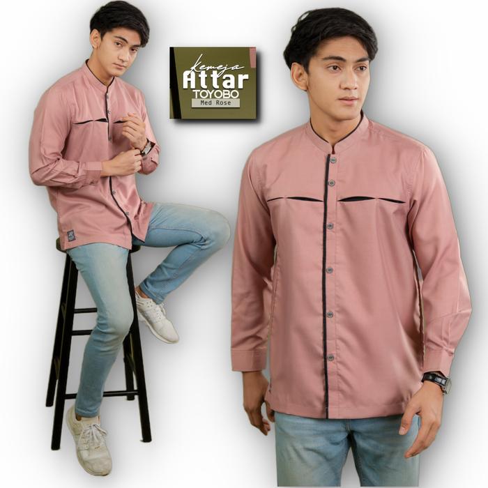 KEMEJA ATTAR ARRAFI KEMEJA PRIA CASUAL KOKO ARRAFI KEMEJA KERJA
