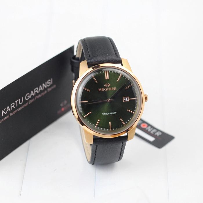 Jam Tangan Pria Hegner 1637 Original Analog water resistant