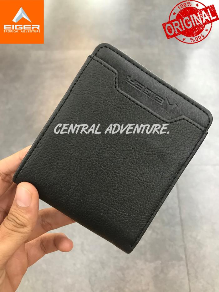 EIGER DOMPET PVC TRITAN HORISONTAL, BLACK 1827 | DOMPET KULIT PRIA ORI