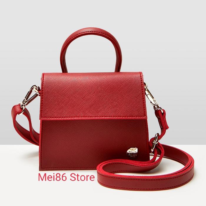 Tas Selempang Mini Wanita Kynda Maroon Brunbrun Paris
