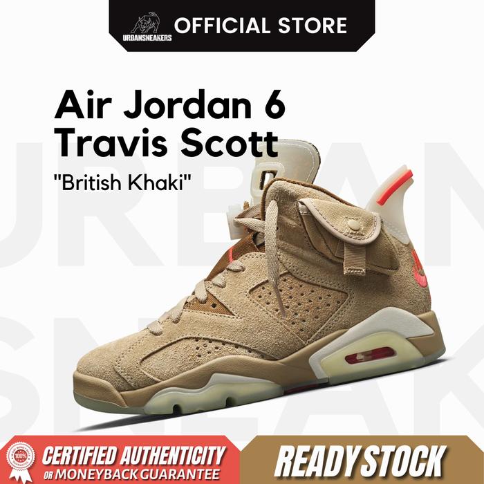 Nike Air Jordan 6 Travis Scott British Khaki | DH0690 200