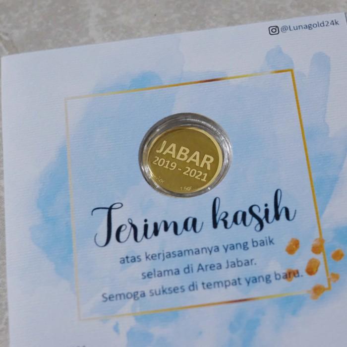 Koin emas batang lm mirip antam ubs 24k 24 k 1,8gr 1,8 gr