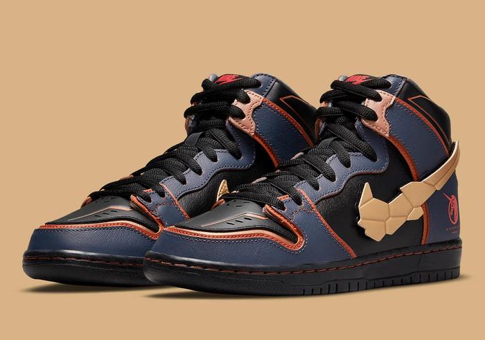 DP Gundam x Nike SB Dunk High "Project Unicorn - Banshee"