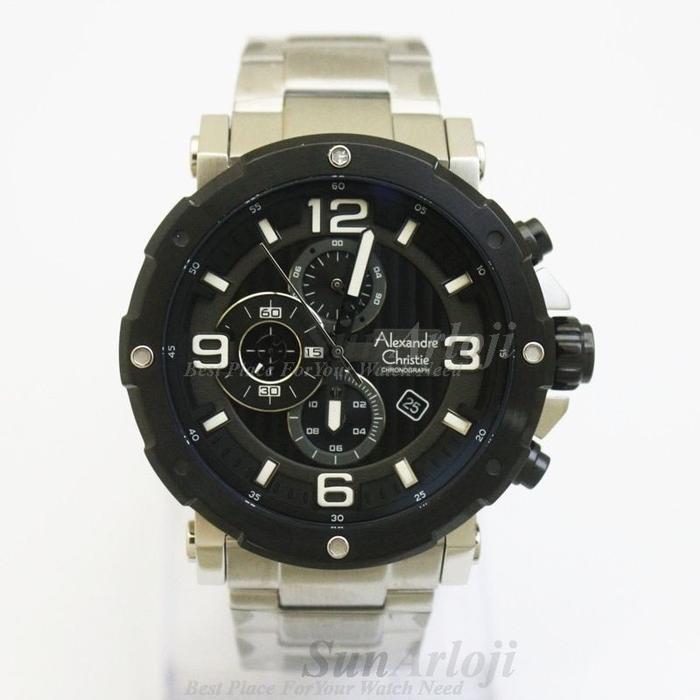 Alexandre Christie AC 6474 MC Black & GOLD
