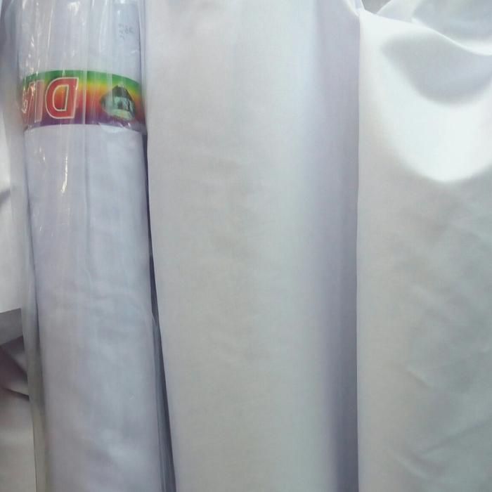 kain polykatun putih TC 220