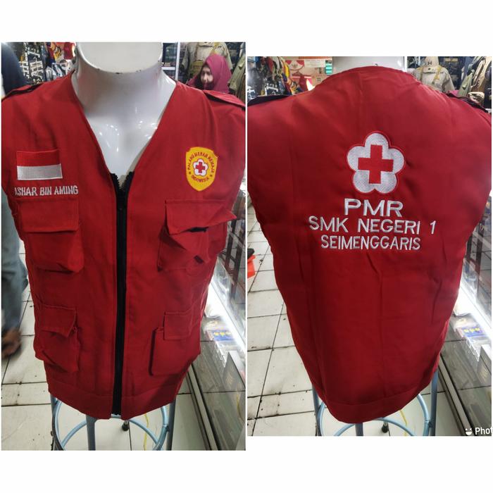 rompi pmr wira bordir lengkap#pmi