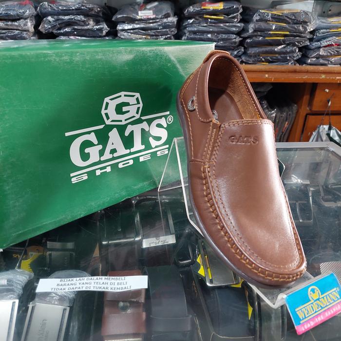 Sepatu Gats HS0001 Brown Original